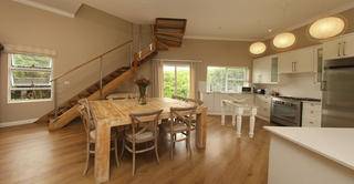 Kitchen and dining area